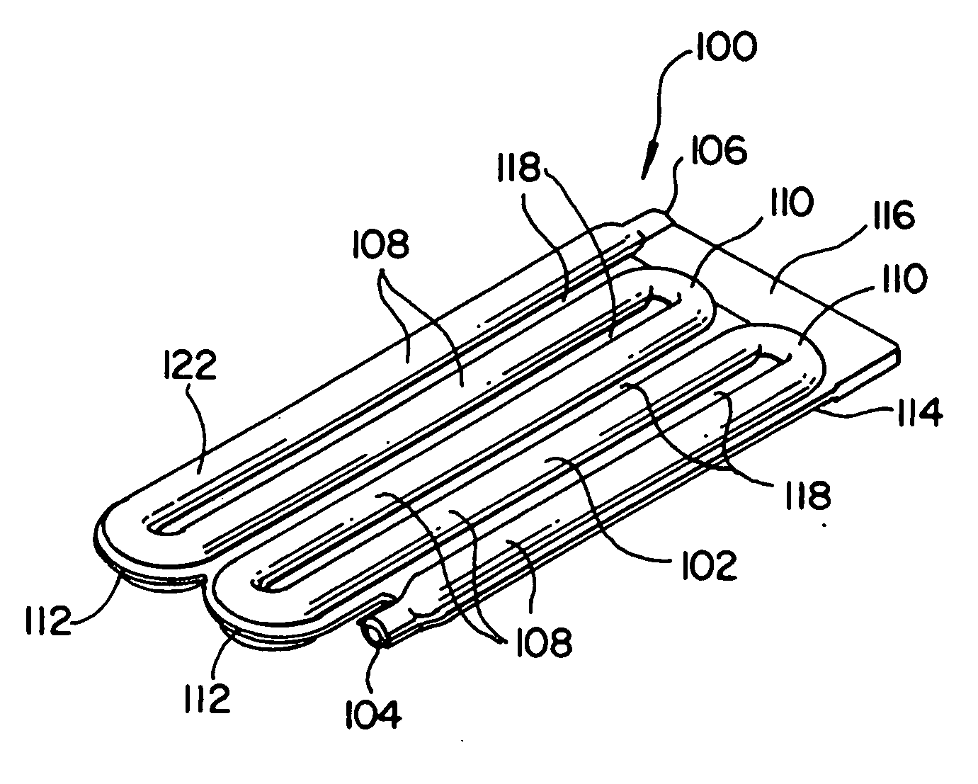 Heat exchanger and fluid reservoir