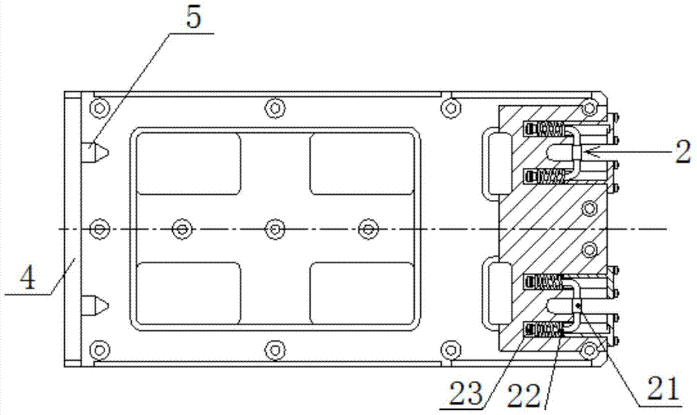 A Quick Locking Device for Airborne Communication Station