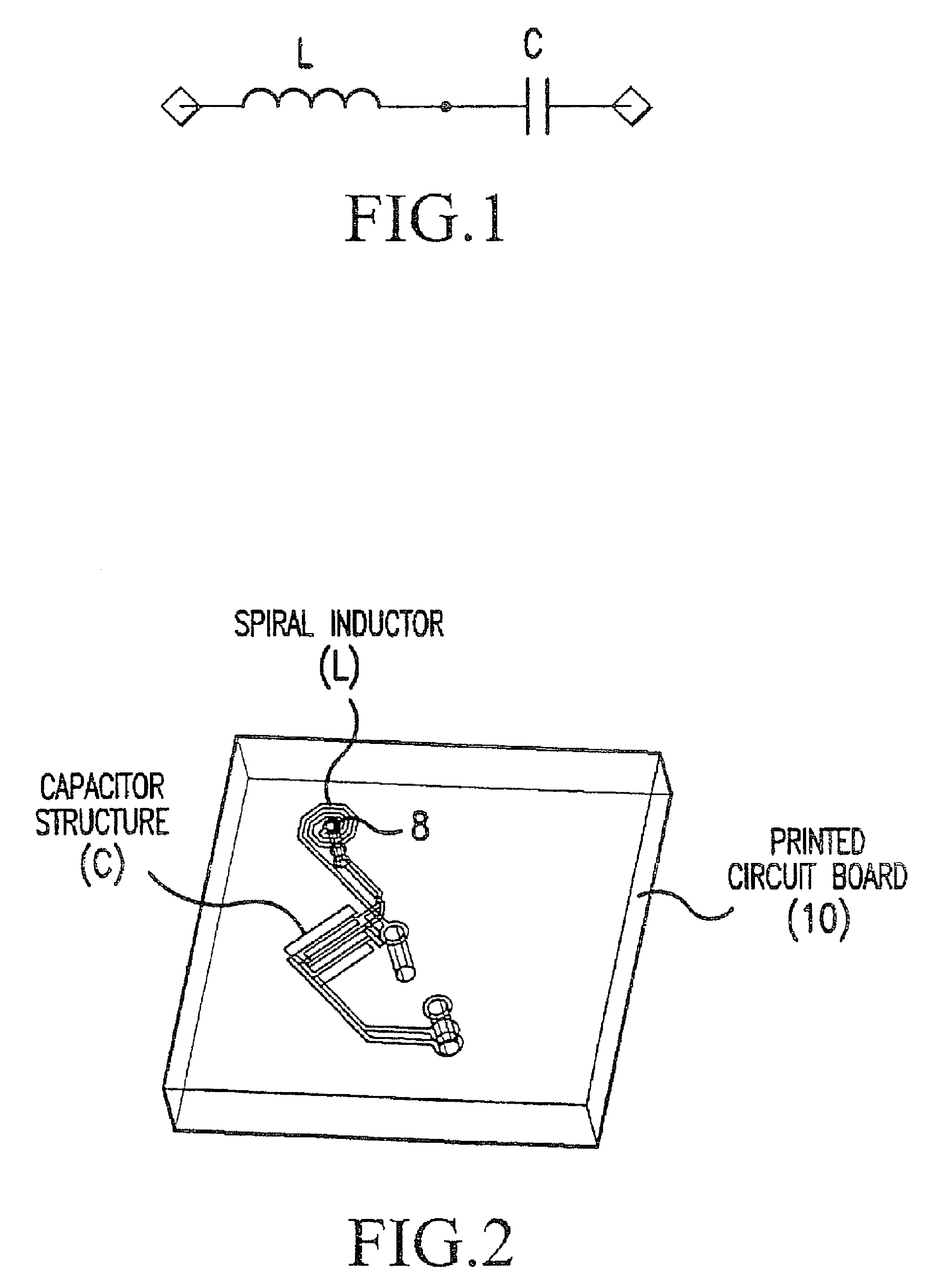 Next high frequency improvement by using frequency dependent effective capacitance