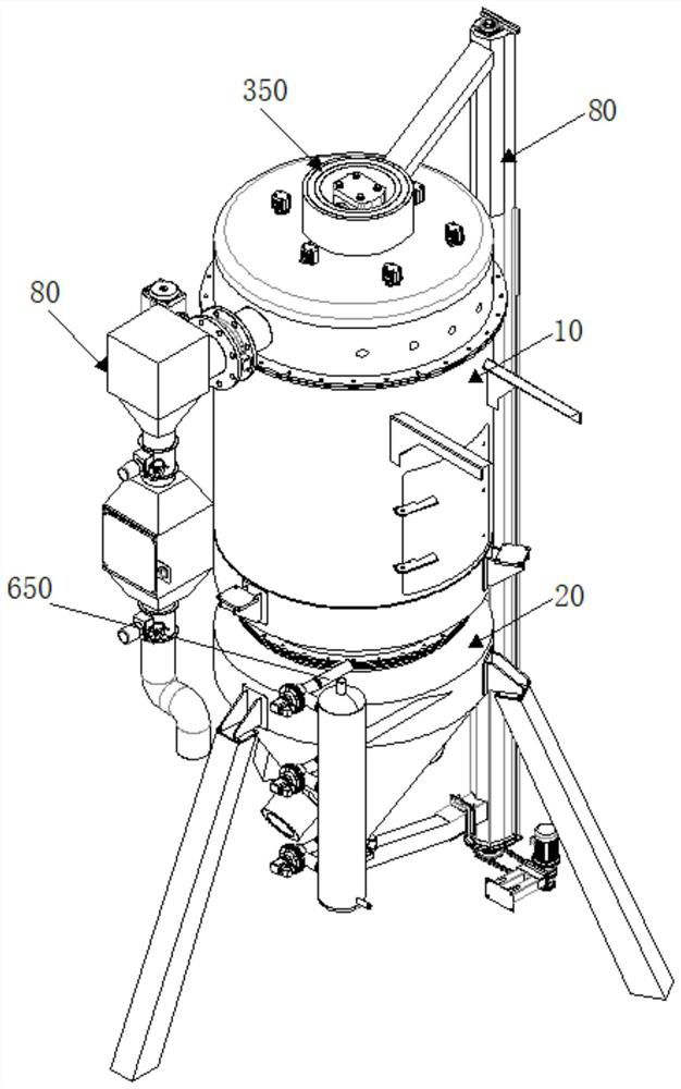 Shot blasting cleaning equipment for water pump shell manufacturing and using method of shot blasting cleaning equipment