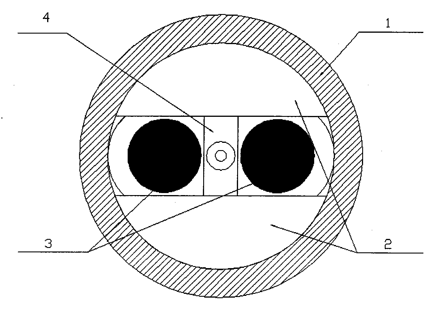 Method for synthesizing and preparing module of panda polarization maintaining optical fiber preformed rod