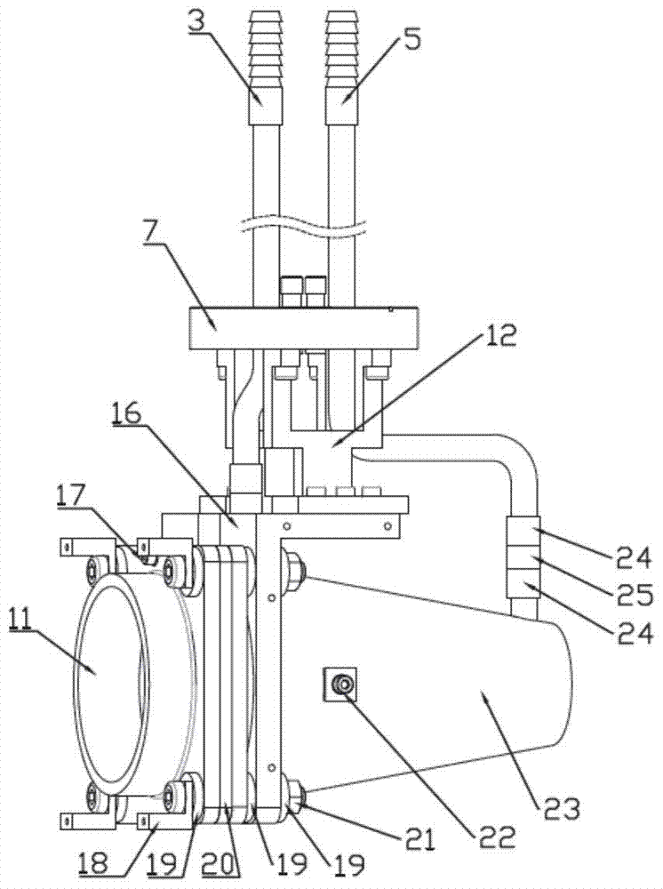 High energy strong current accelerator Faraday cup