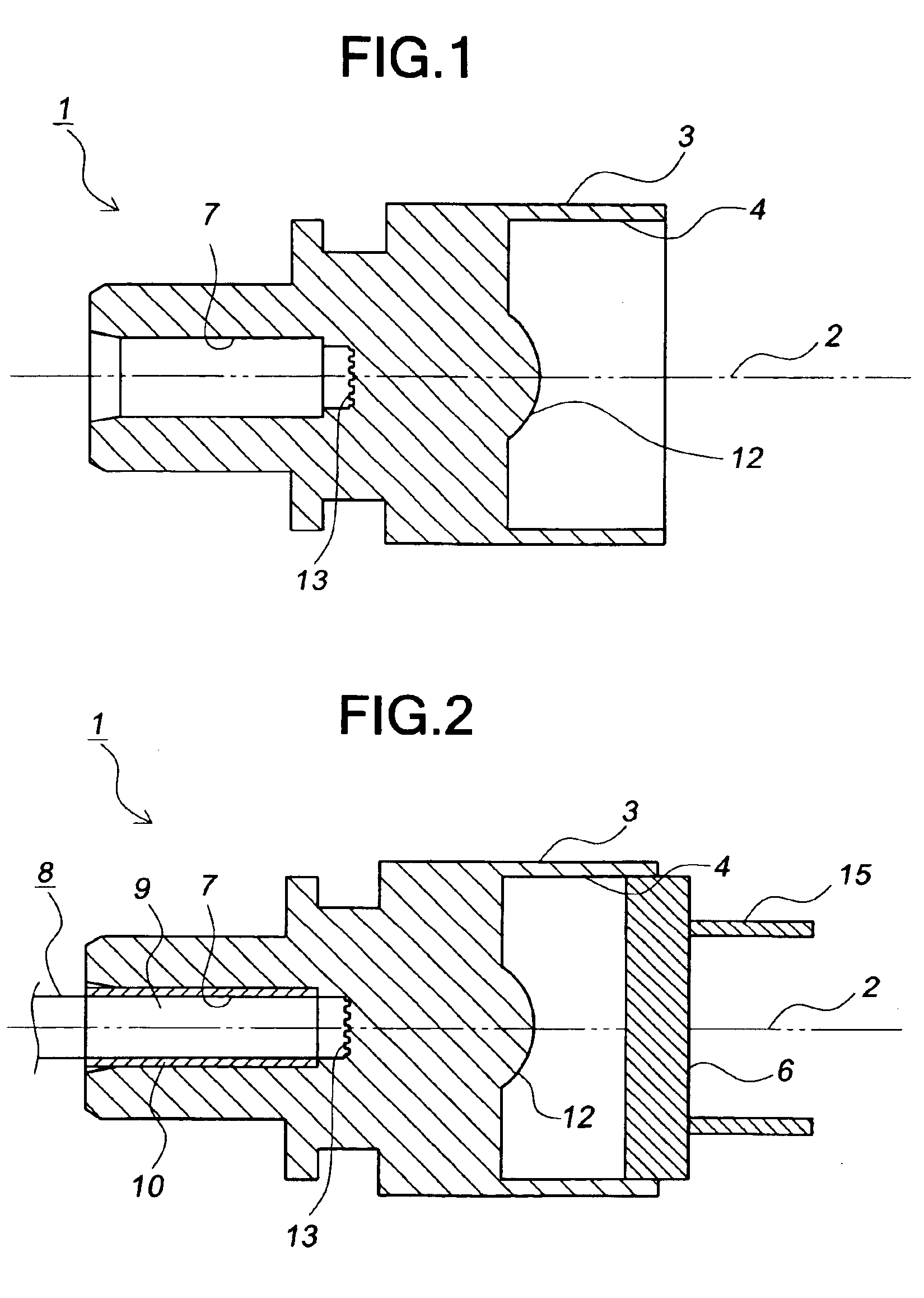 Optical module and optical connector having same