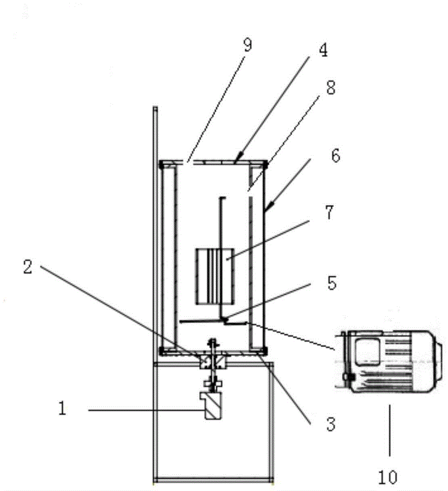 Method for treating solid wastes by culturing biological leachate by use of membrane bioreactor