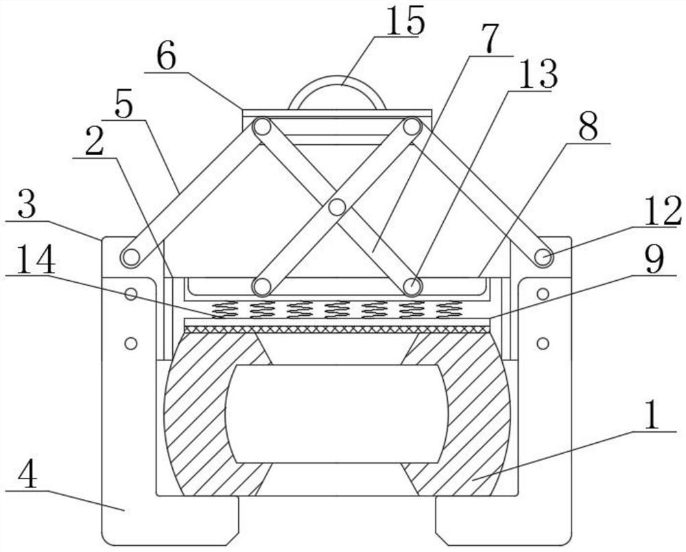 Lifting appliance for disassembling and assembling vertical grinding roller sleeve