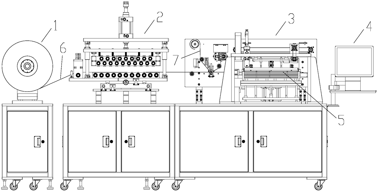 Angle shaft workpiece processing system