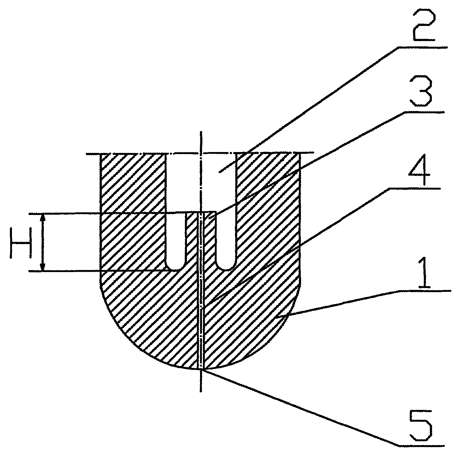 Integral type stopper capable of controlling inflow gas