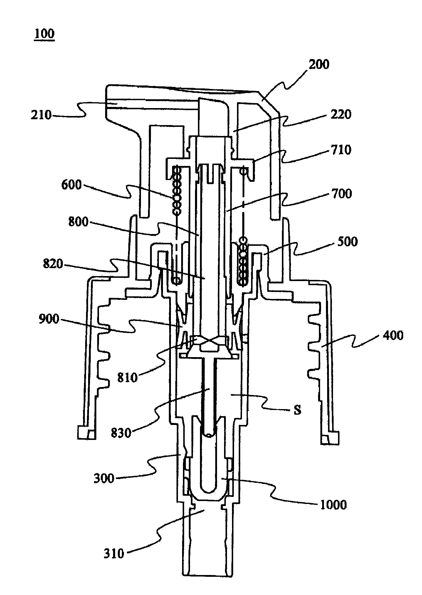 Small hand-operated pump