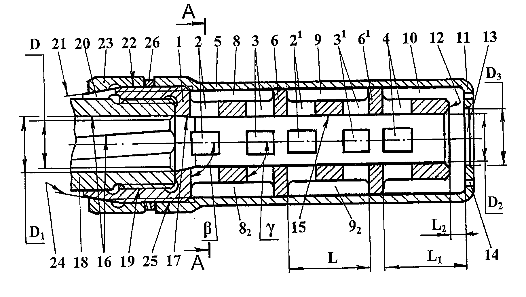 Barrel-mounted device for a firearm