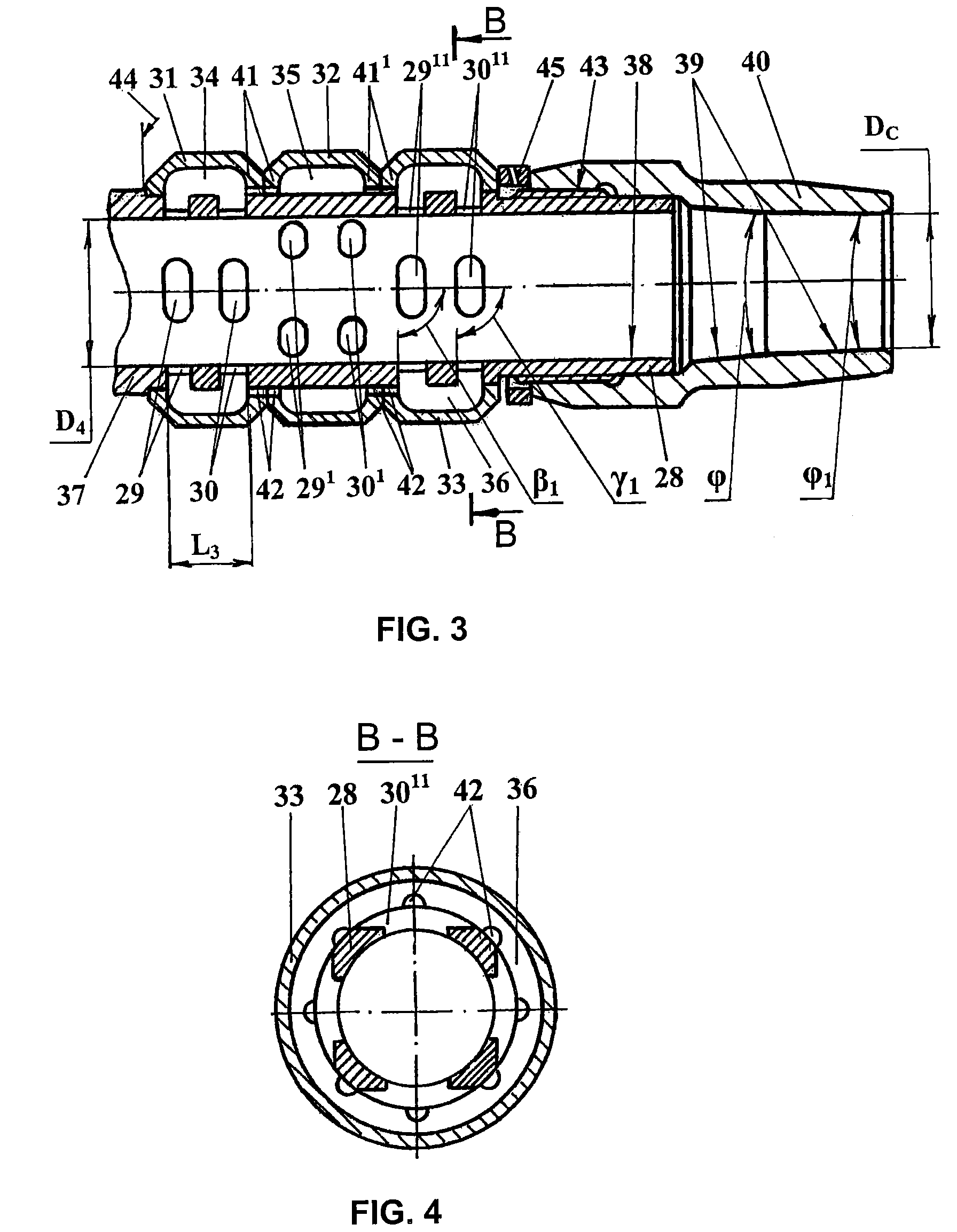 Barrel-mounted device for a firearm