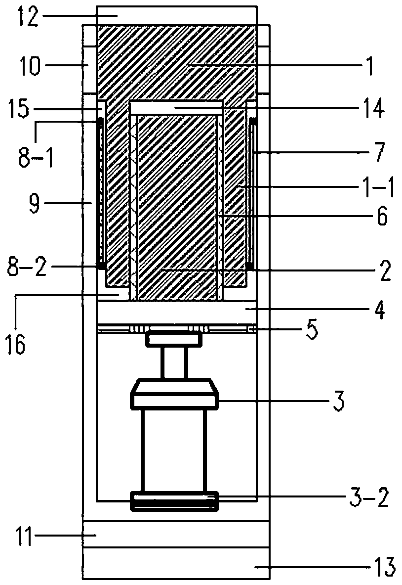 Composite self-resetting hydraulic damper