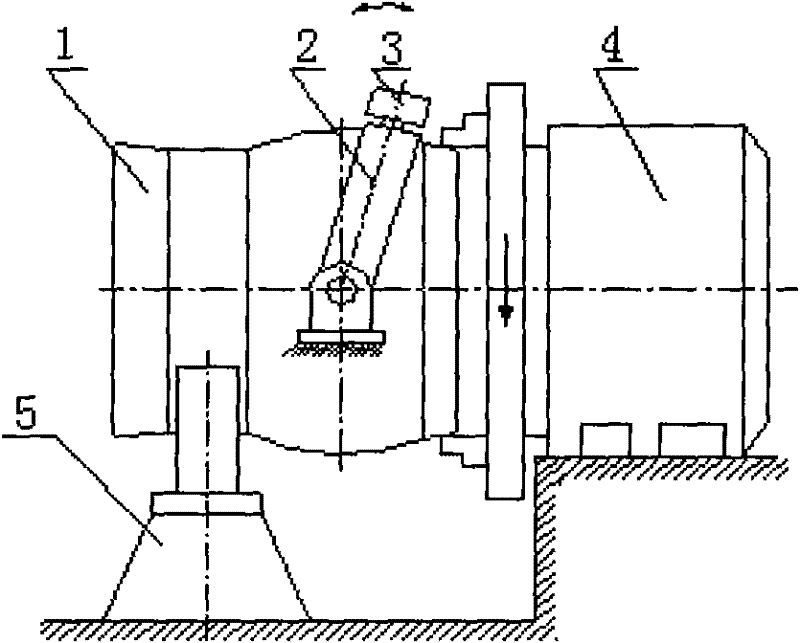 Automatic surfacing welding device and method of runner hub