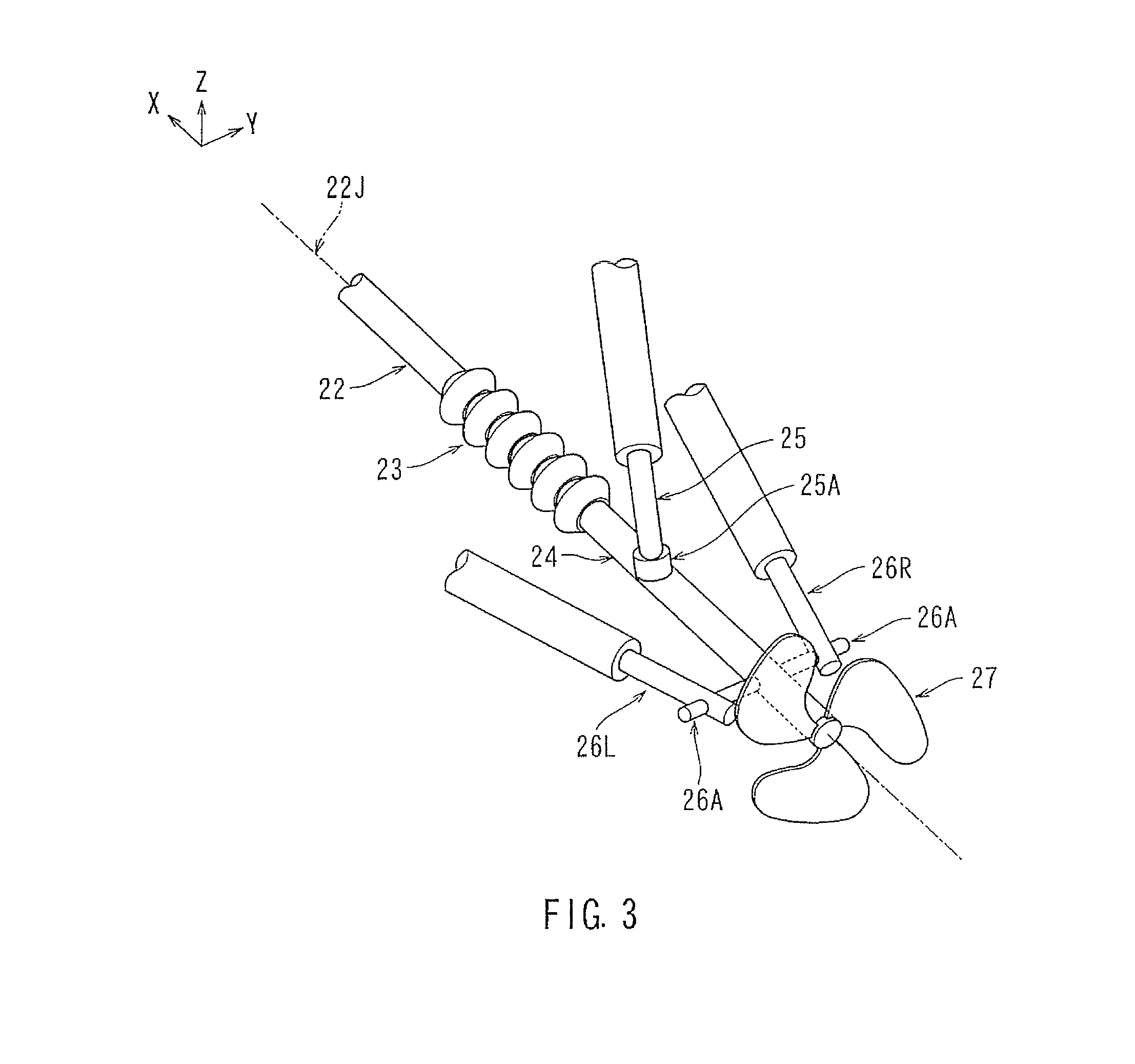 Marine engine propelling apparatuses