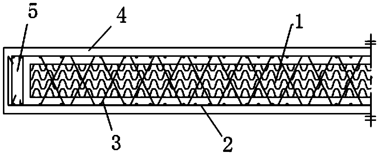 Self-heat-preservation prefabricated outer wall board with frame net rack