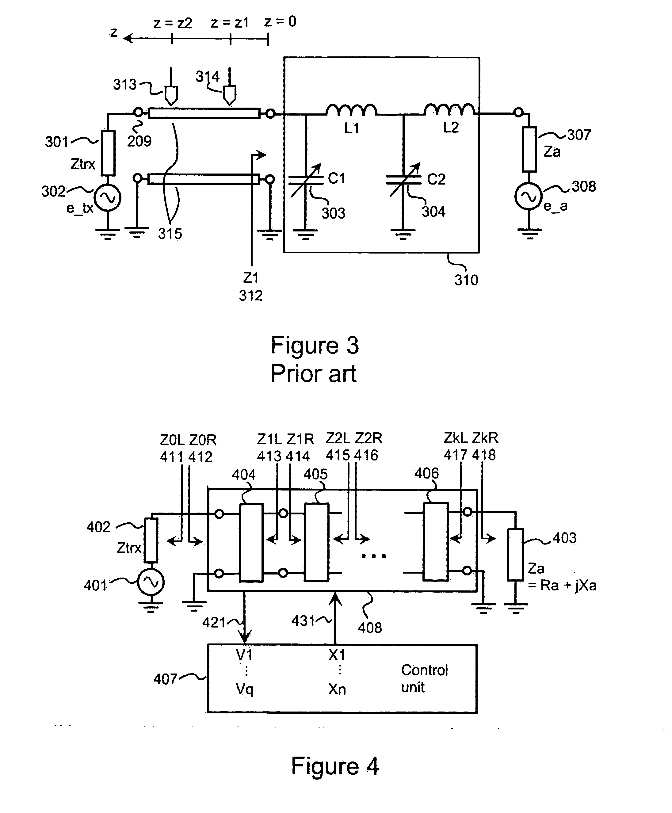 Integrated load impedance sensing for tunable matching networks