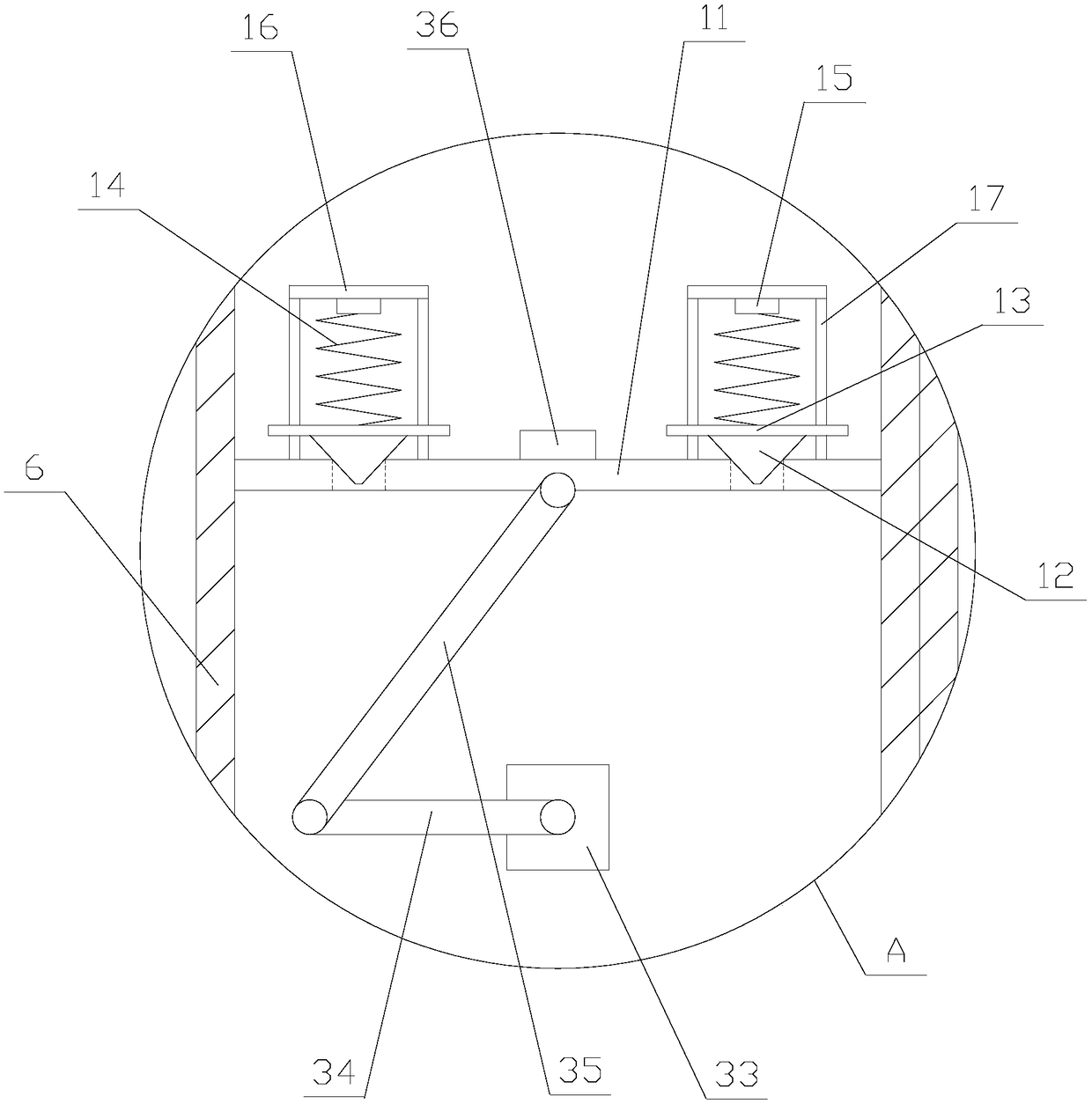 Power instrument with good heat dissipation effect