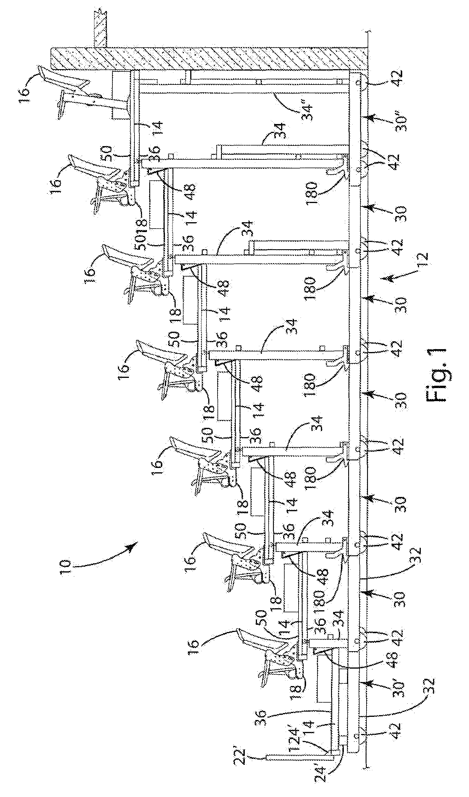 Multi-configurable platform seating system