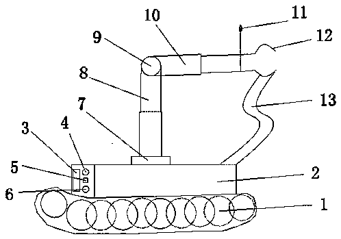 Citrus gonggan picking device and method for same