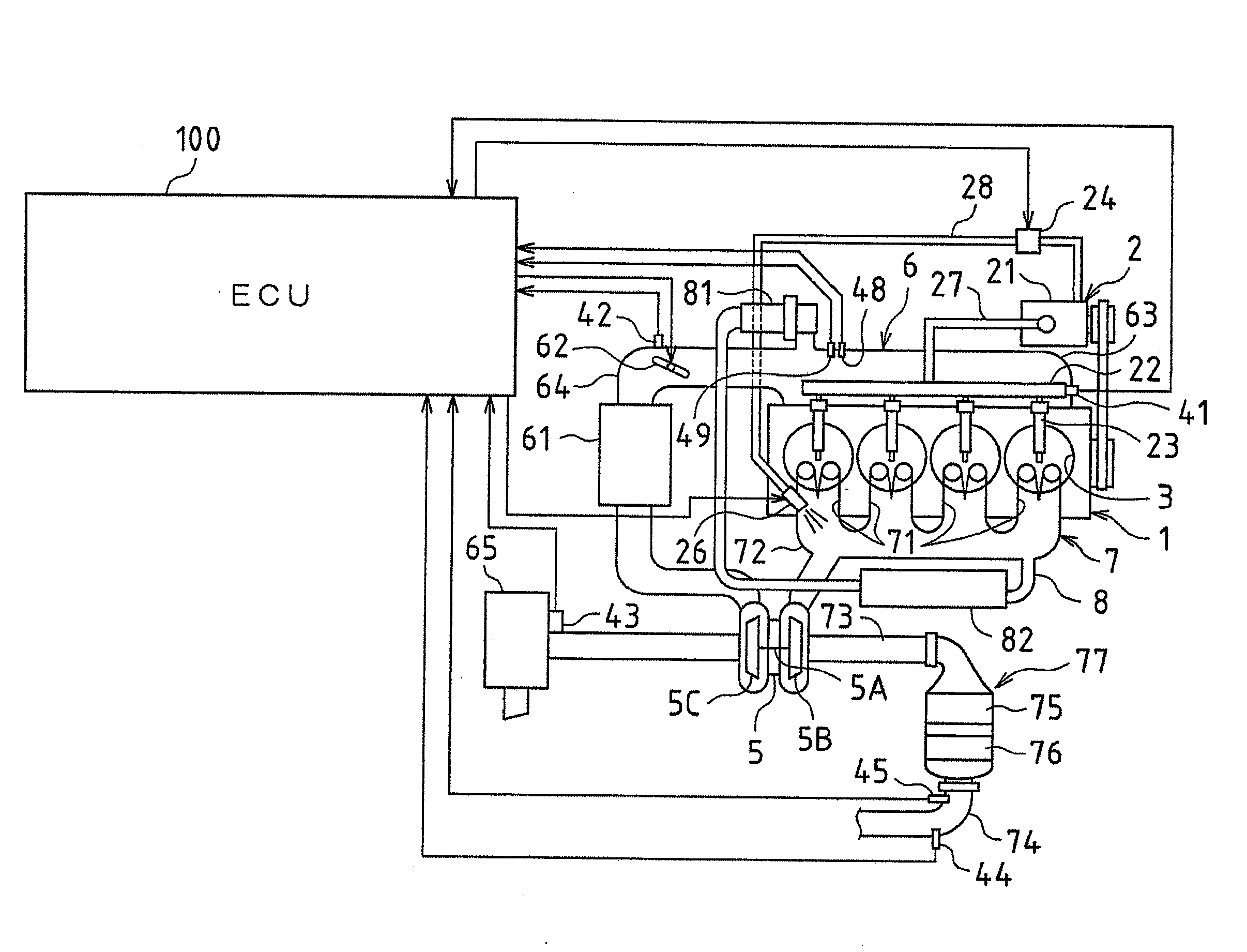 Fuel injection control apparatus of internal combustion engine