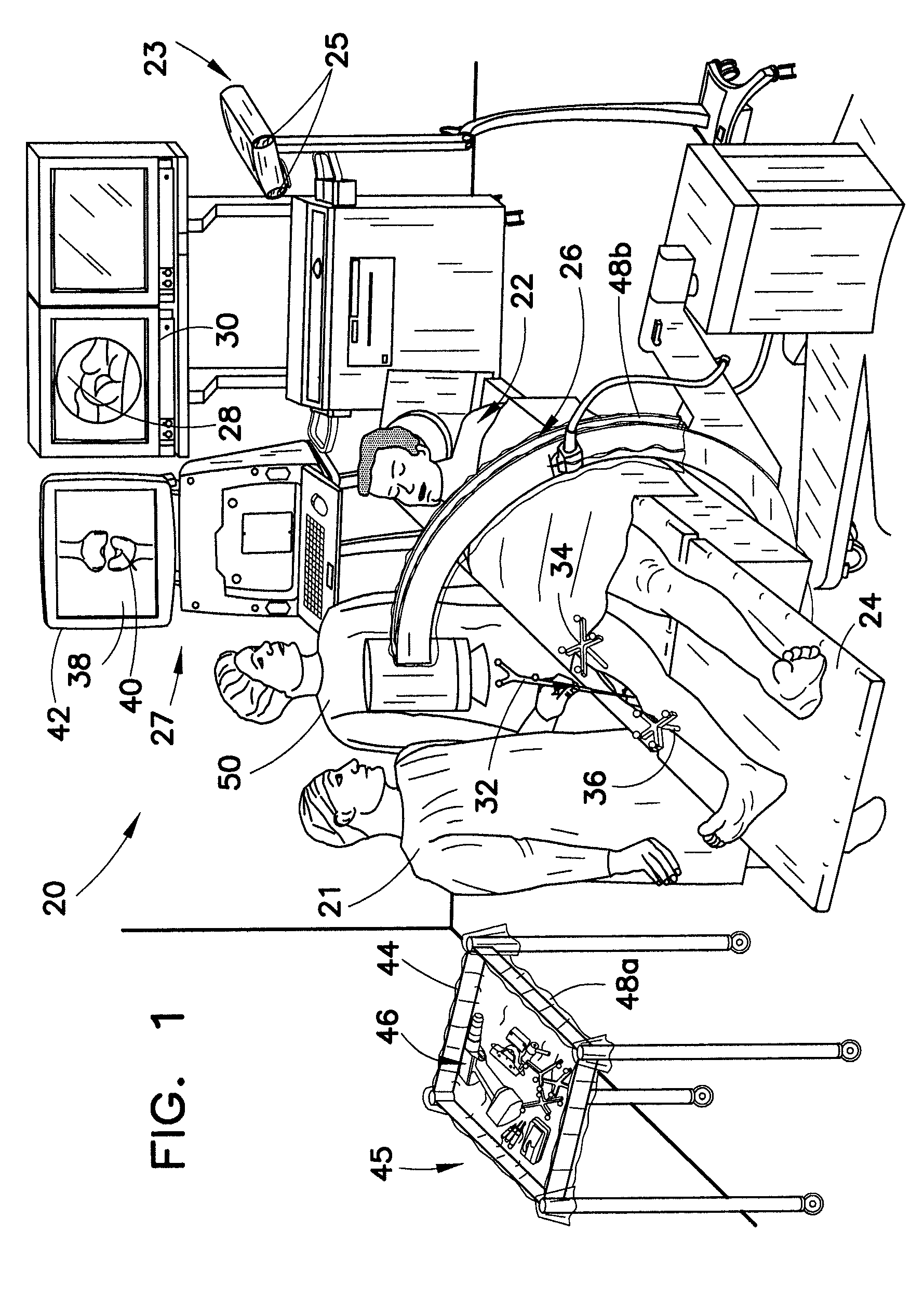 Patella tracking method and apparatus for use in surgical navigation