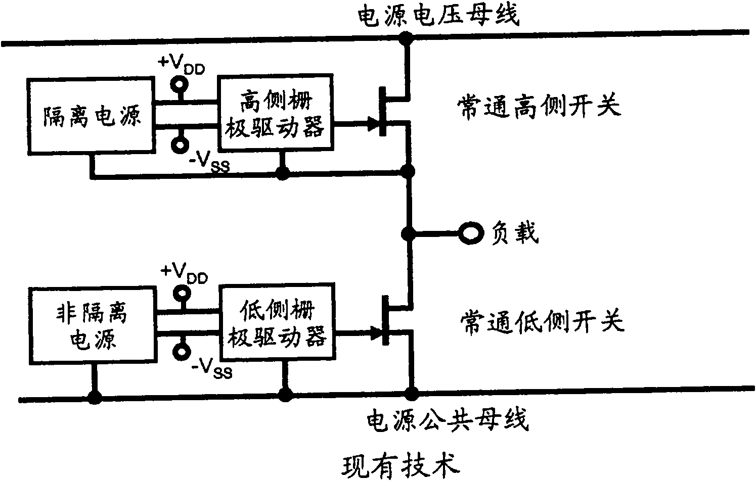 Half-bridge circuits employing normally on switches and methods of preventing unintended current flow therein