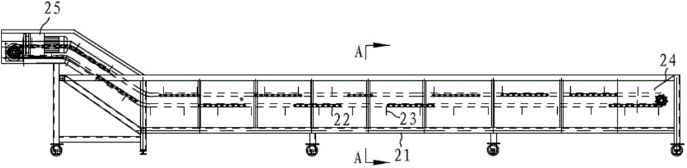 Postharvest heat-shock treating and refreshing device and method of fruits