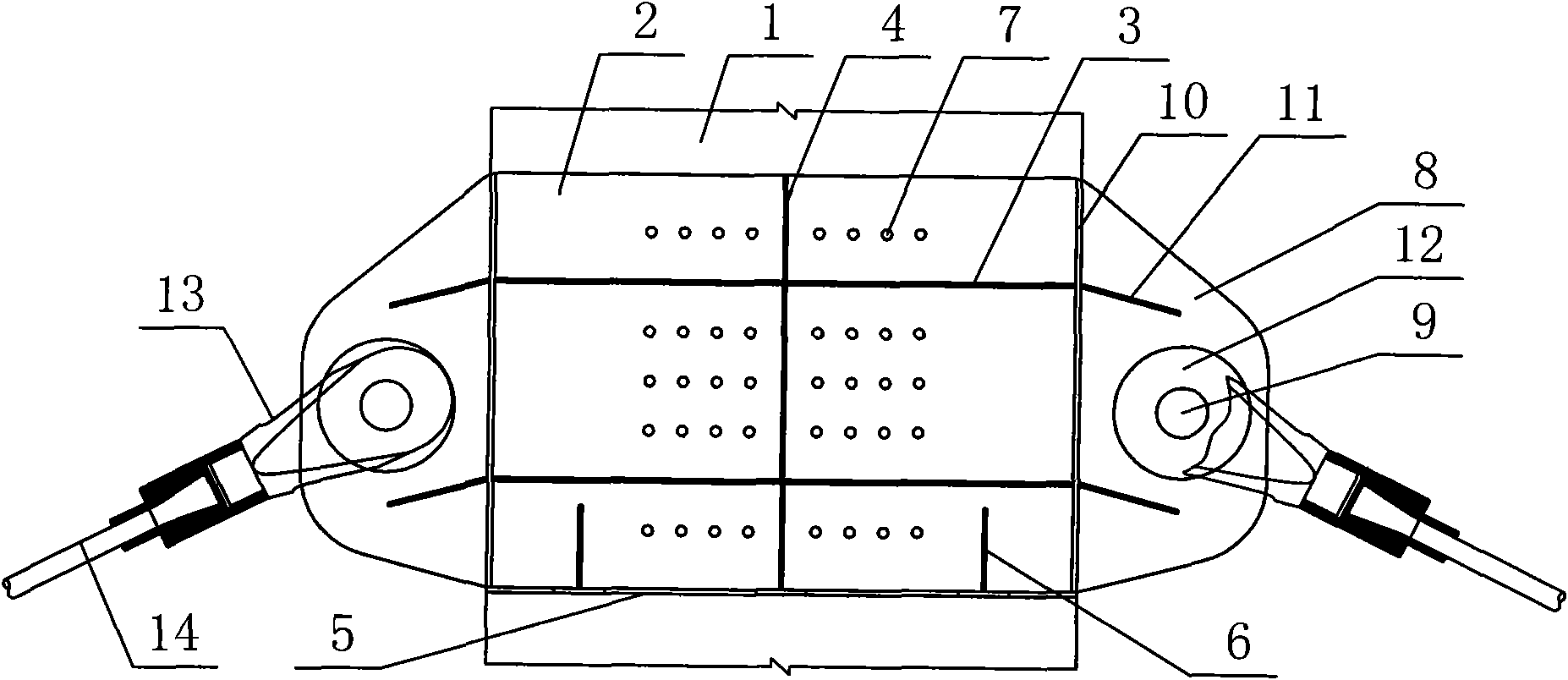 Stayed-cable anchor plate type anchoring structure of stayed-cable bridge cable tower