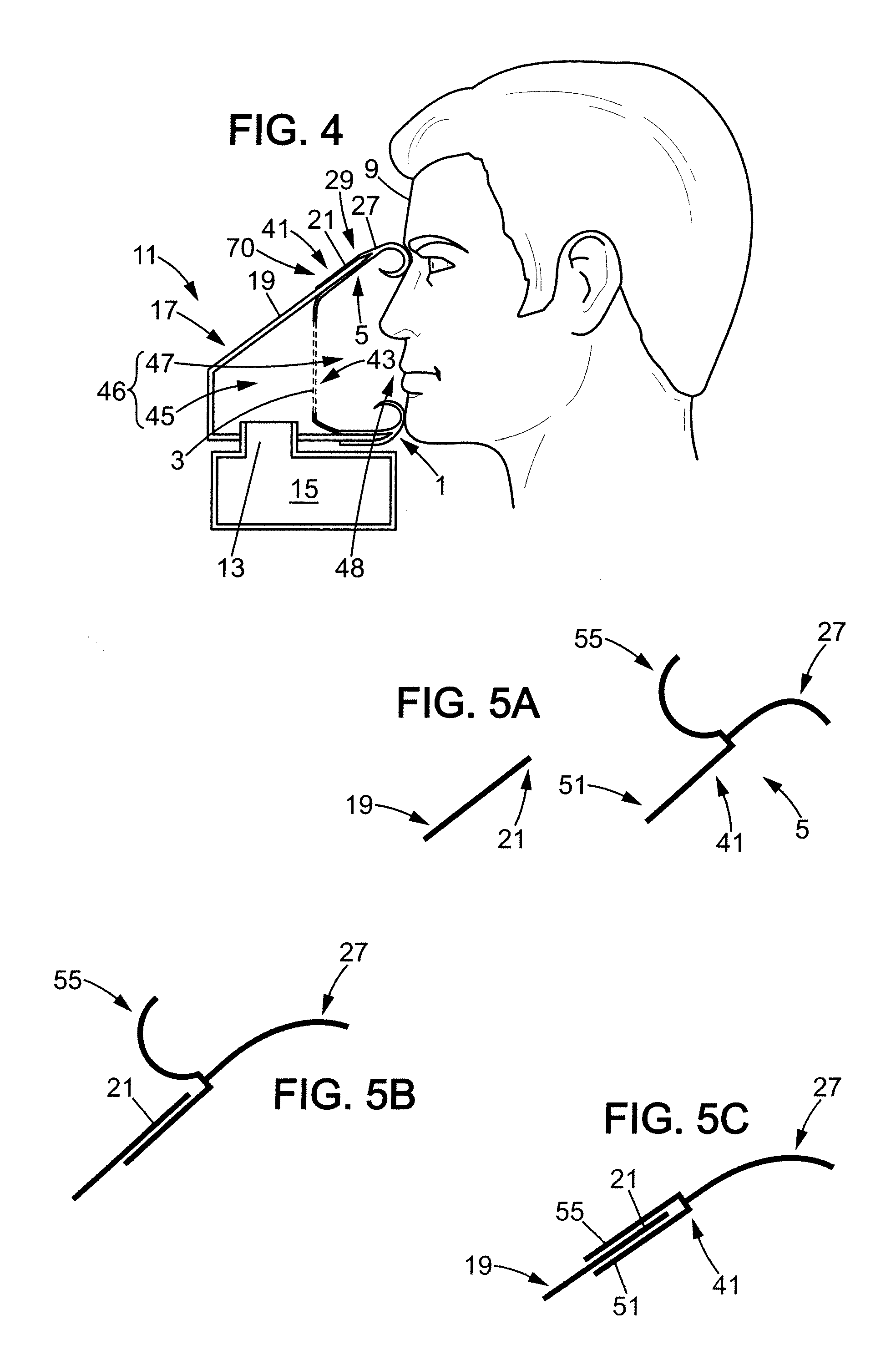 Hygienic mask for aircraft crewmember and a mask assembly comprising the hygienic mask