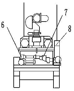 Omnibearing space integrated multi-terrain fire-proof and explosion-proof type intelligent fire-fighting robot