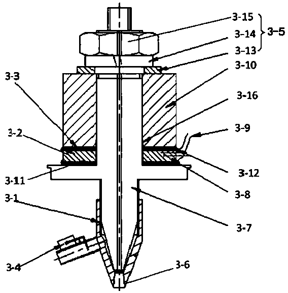 Omnibearing space integrated multi-terrain fire-proof and explosion-proof type intelligent fire-fighting robot