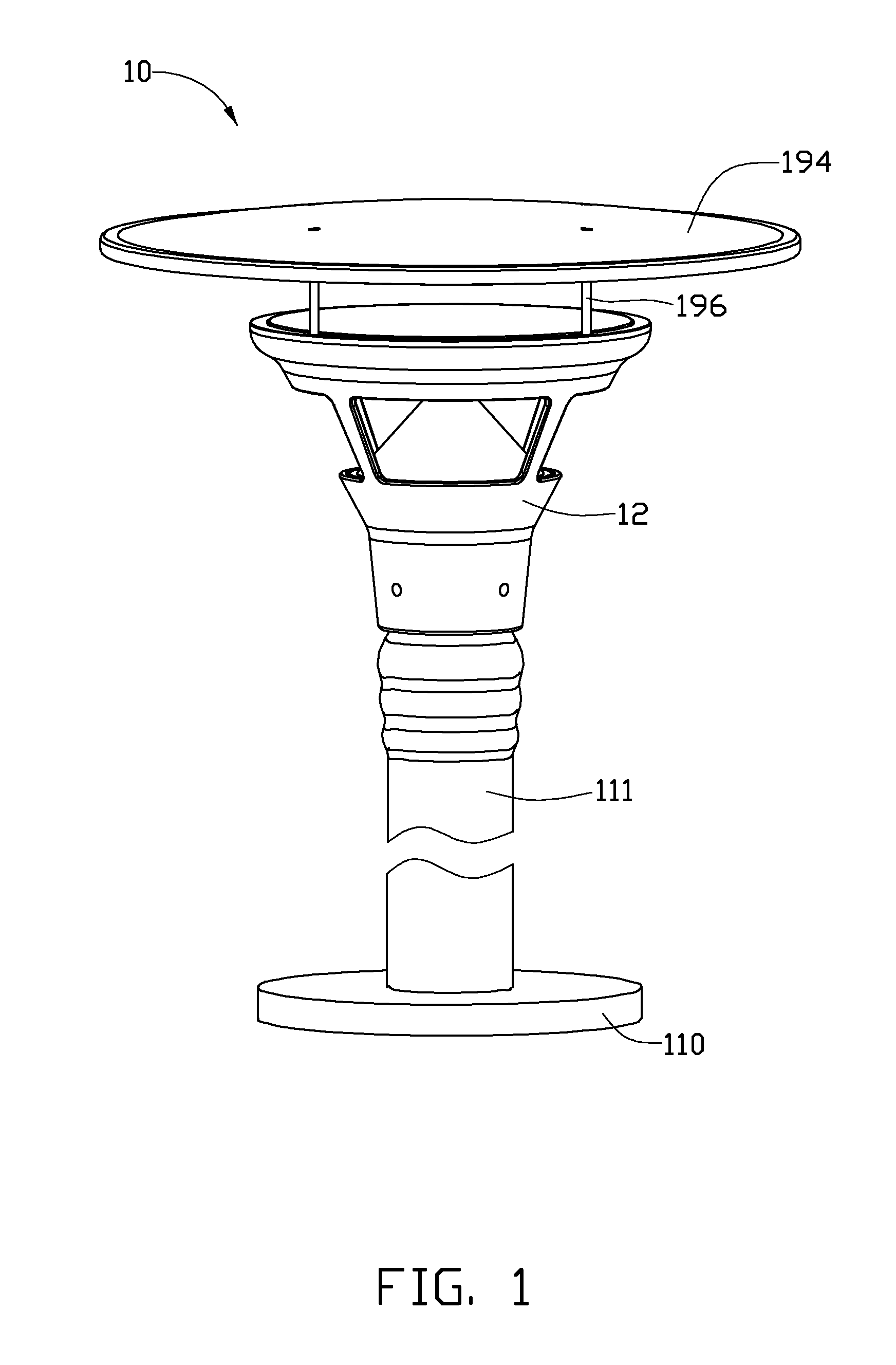 Solar LED lamp