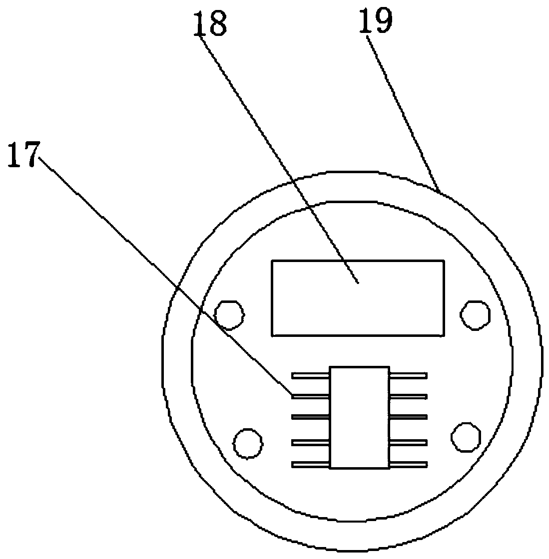 A ship wind warning light