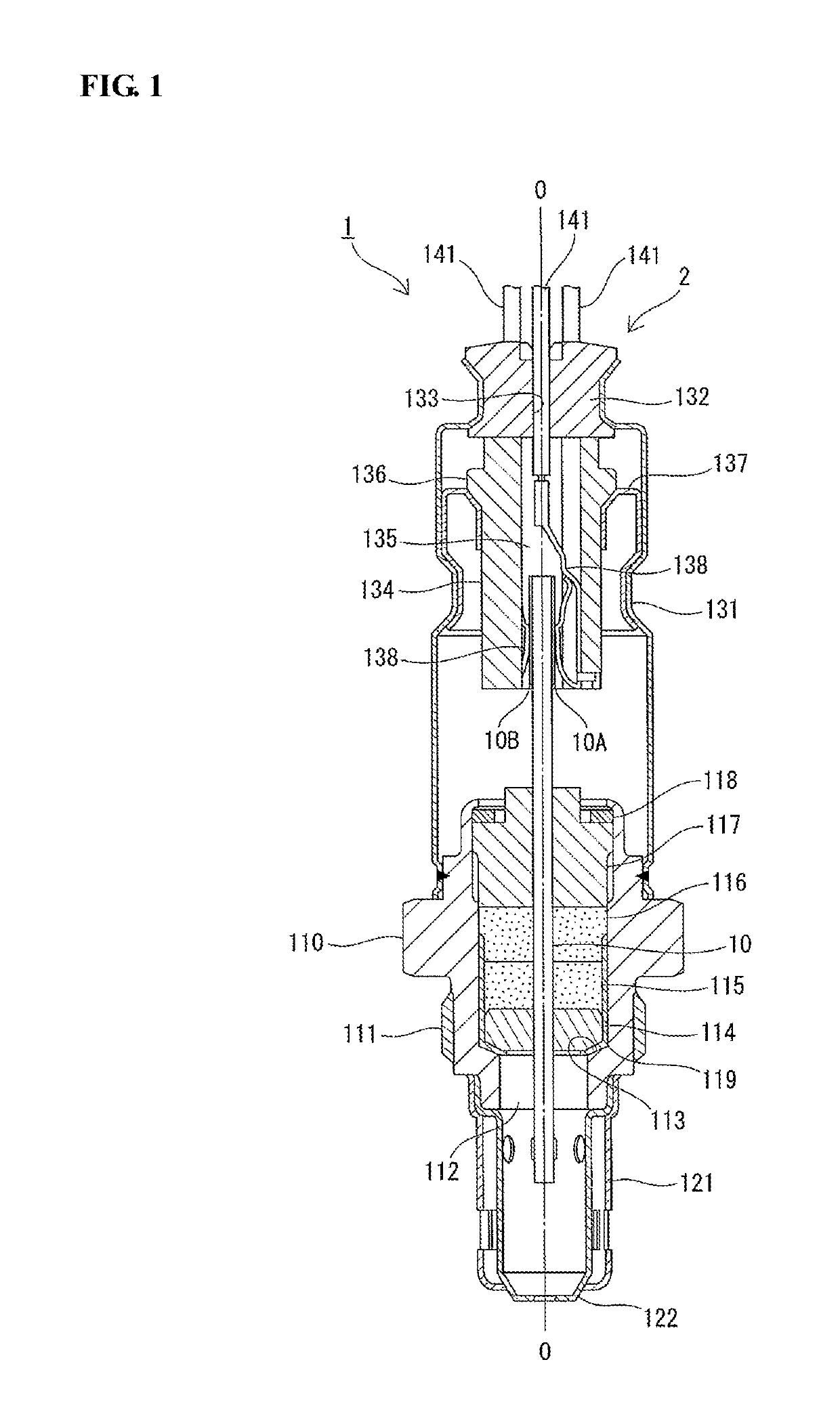 Gas sensor element, heater and gas sensor