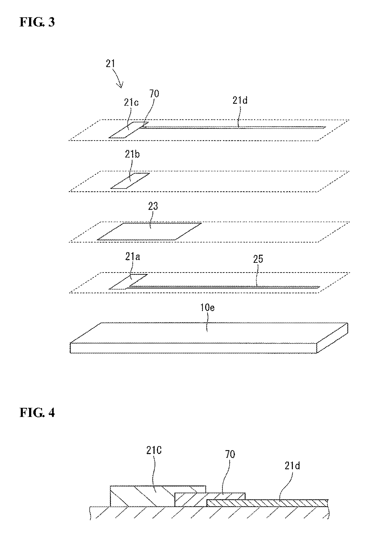 Gas sensor element, heater and gas sensor