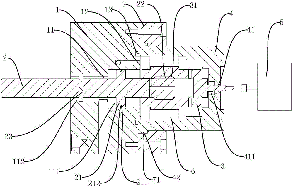 Real-time motor control device for hitting speed of die-casing machine