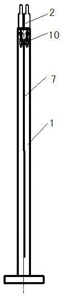 Hydraulic pumping unit with tension-bearing oil cylinder and application method