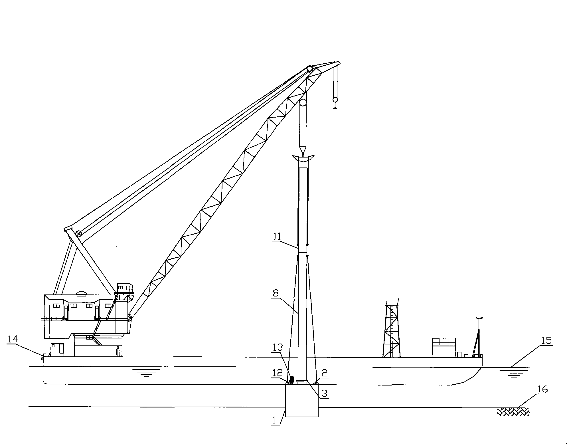 Novel single pillar structure and mounting method thereof