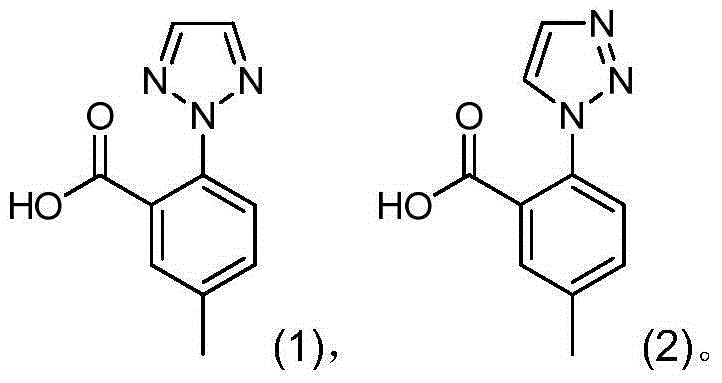 Preparation method of triazoie compound