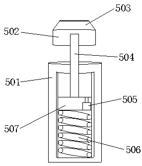 Novel extrusion forming mould for plastic pipes