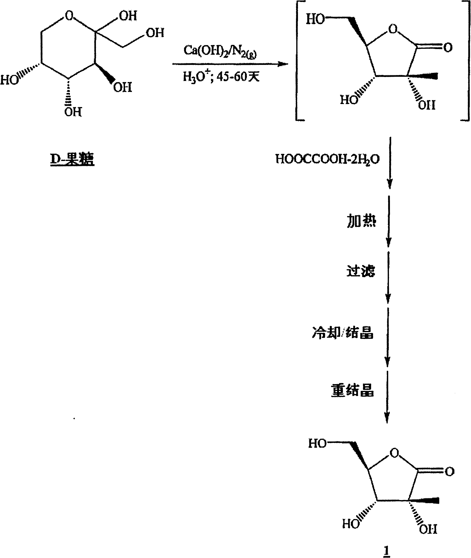 Process for the production of 2'-branched nucleosides