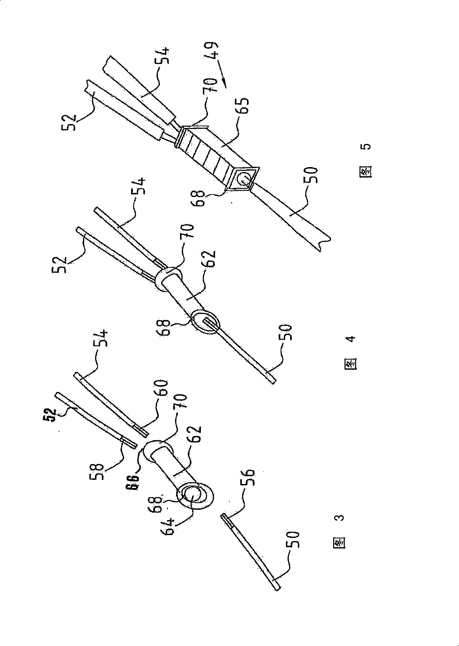 Connecting passage node or end node and method for production thereof