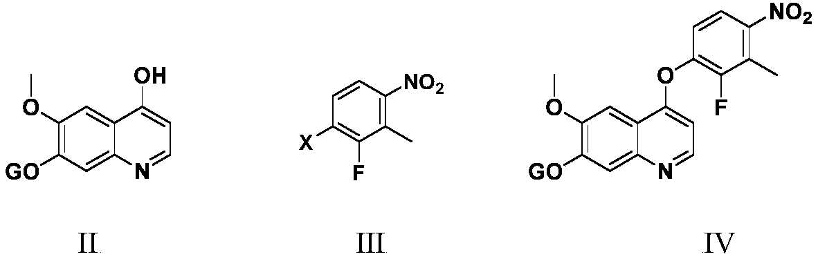 Anlotinib hydrochloride intermediate and preparation method of anlotinib hydrochloride