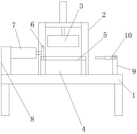 Metal casting defective product recovery device