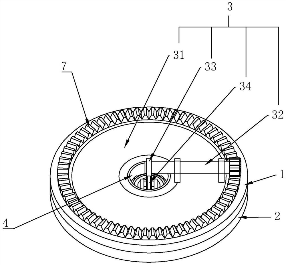 Rotary push mop