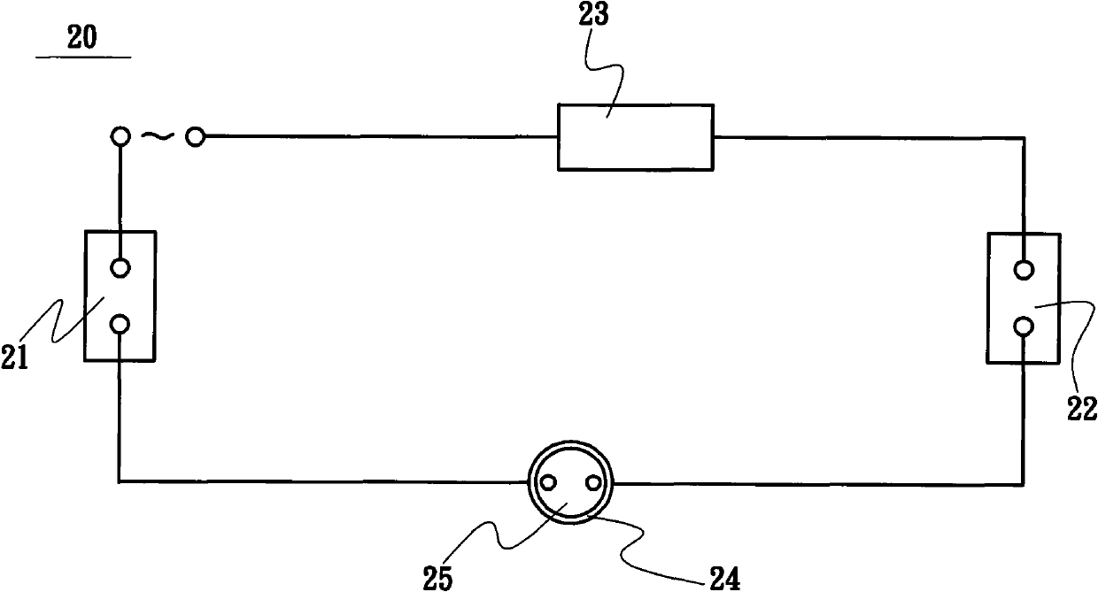 Light emitting diode (LED) lamp device