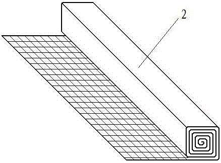 Composite material component unit with anti-delamination properties and composite material containing the unit