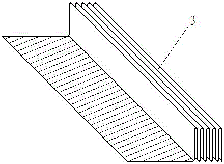 Composite material component unit with anti-delamination properties and composite material containing the unit