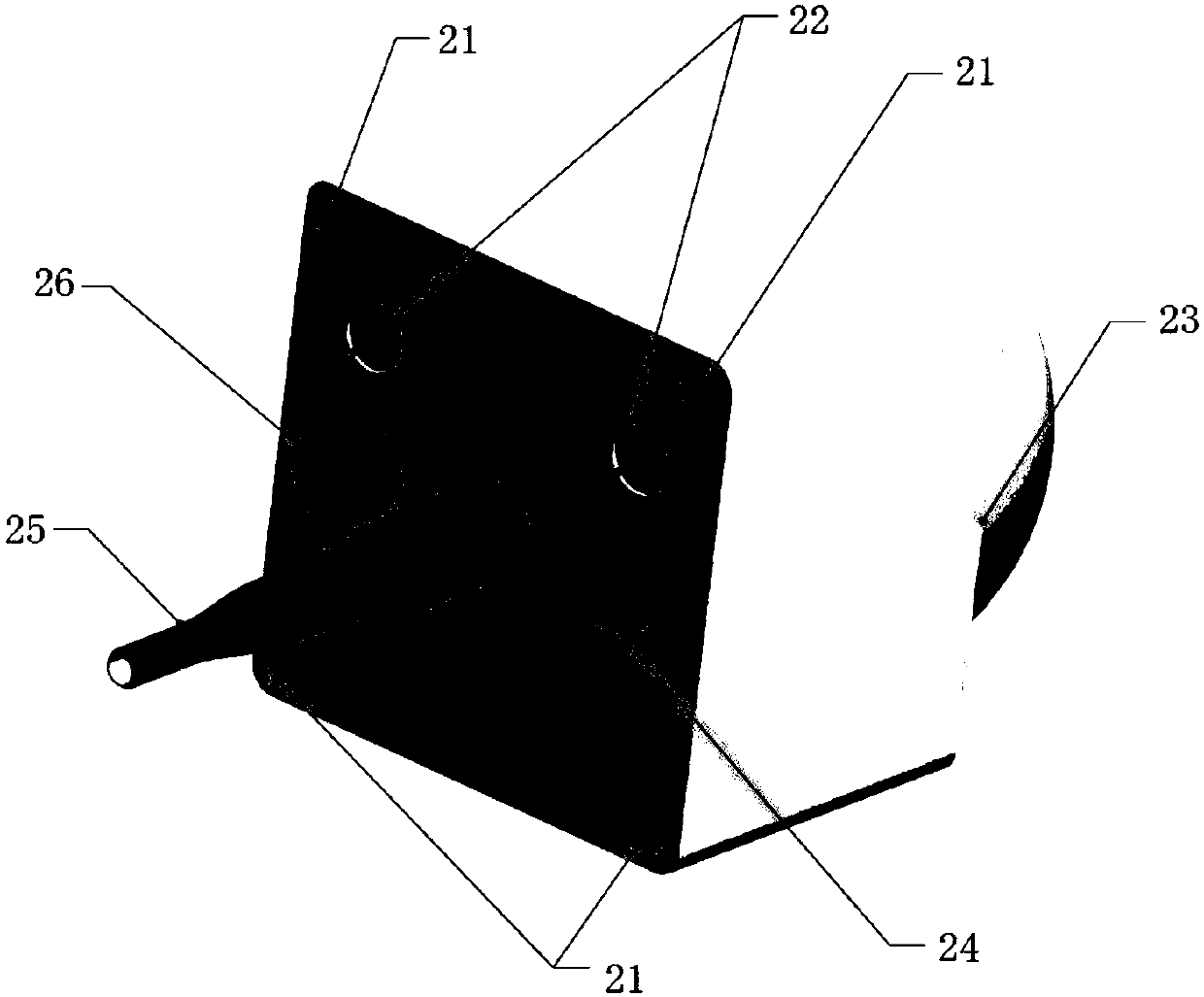 Converter valve fire extinguishing device