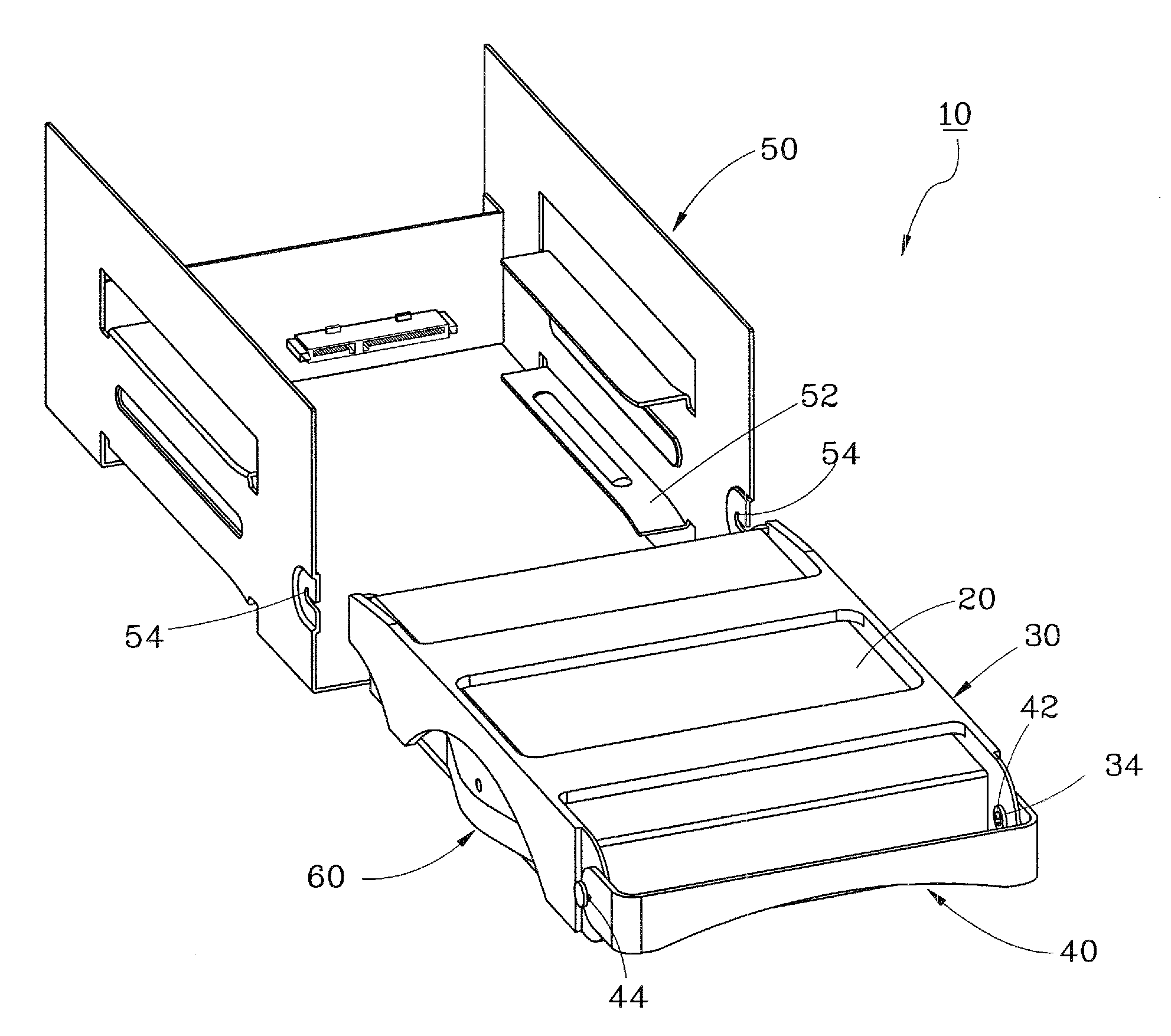 Hard disk drive drawer