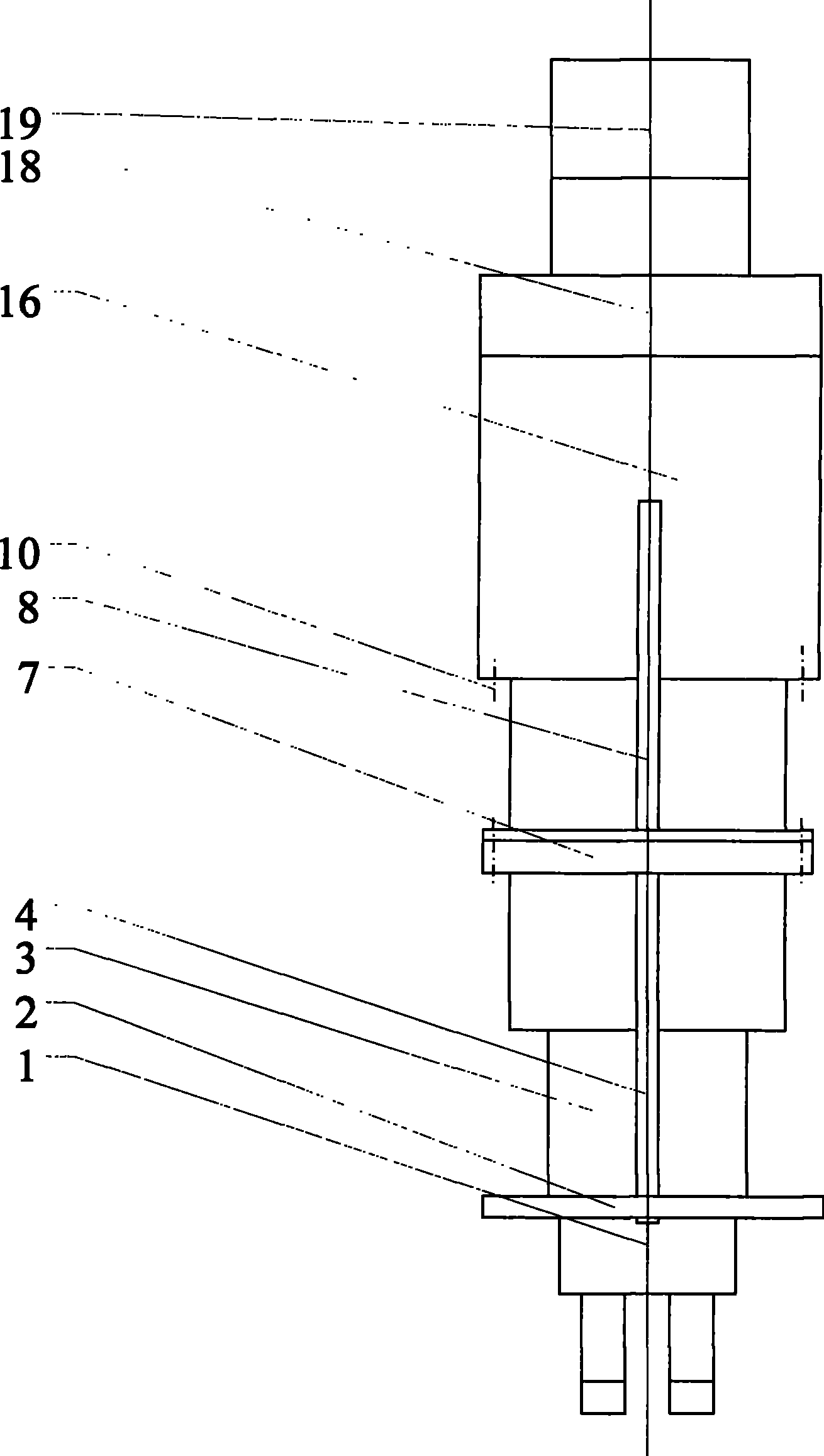 Shape adjusting apparatus for digital control flexible fixture